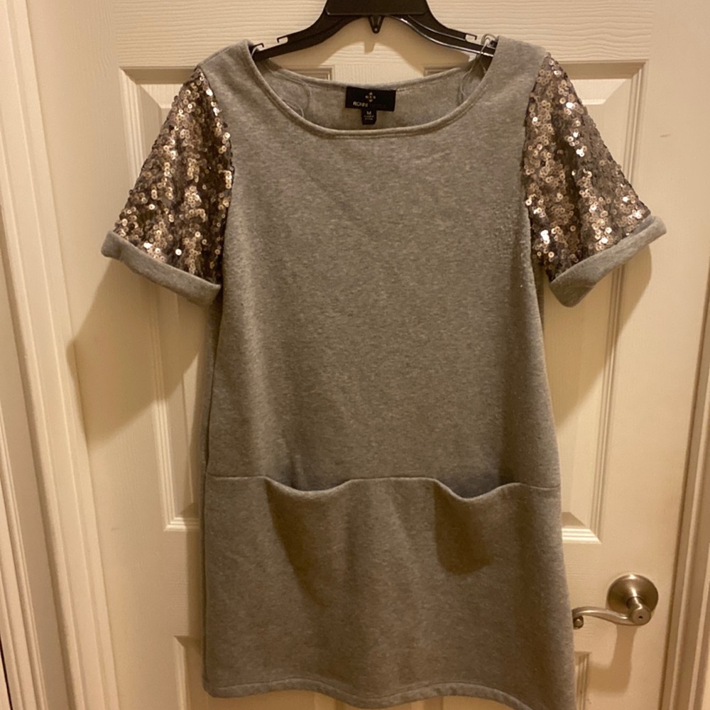 Ronnie Nicole Grey dress